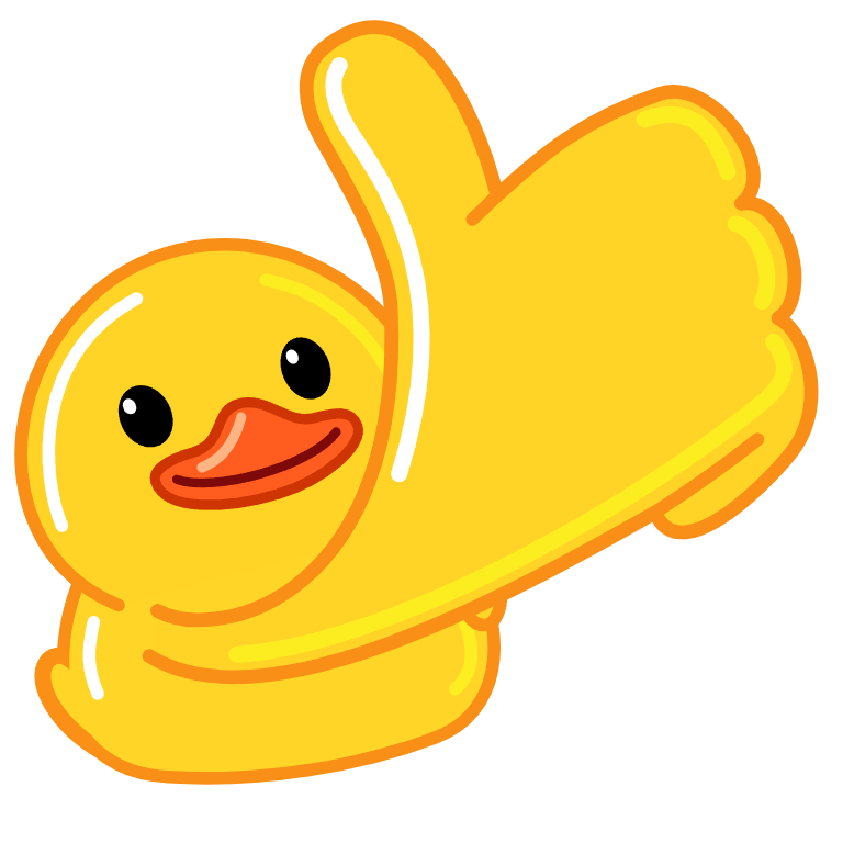 Жёлтая уточка